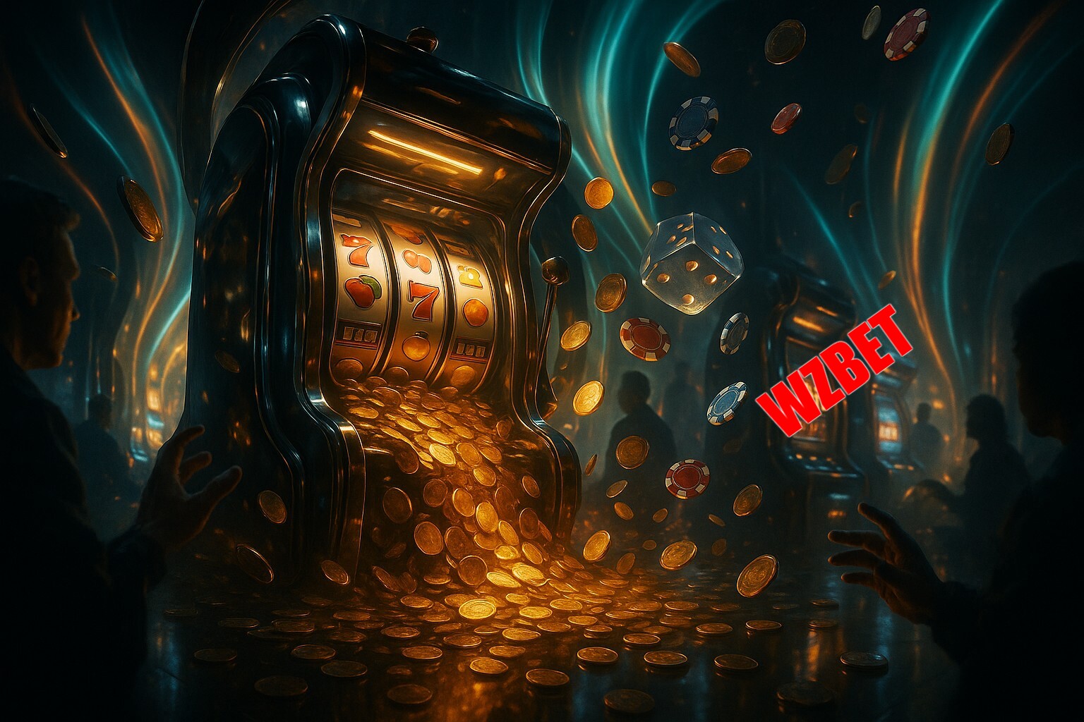 Diversos jogos de caça-níqueis